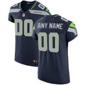 Custom New England Patriots Elite Jersey - Back 002