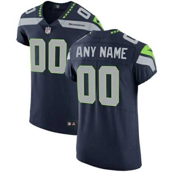 Custom New England Patriots Elite Jersey - Front 001