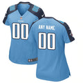Custom Tennessee Titans Alternate Jersey - Back 002