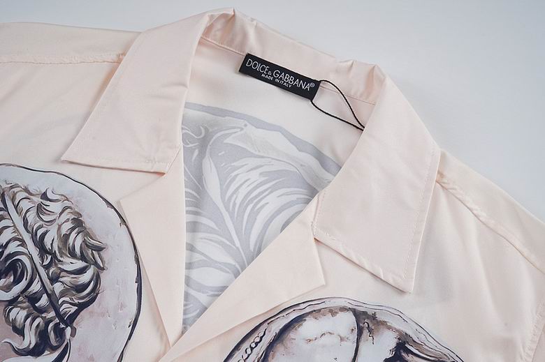 White Short Sleeve Shirt #3651 | Men's Streetwear