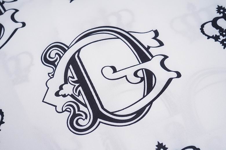 D*G White Short Sleeve Shirt #1 | Men's Streetwear