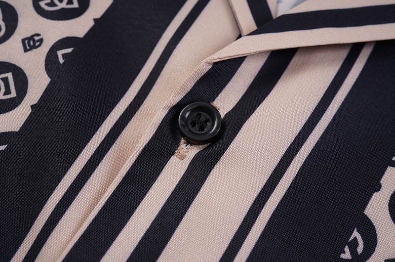 White Monogram Short Sleeve Shirt | Men's Streetwear
