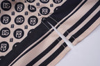 White Monogram Short Sleeve Shirt | Men's Streetwear