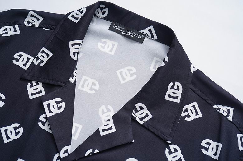 D*G Black Short Sleeve Shirt #5 | Men's Streetwear