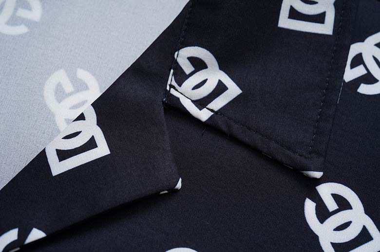 D*G Black Short Sleeve Shirt #5 | Men's Streetwear