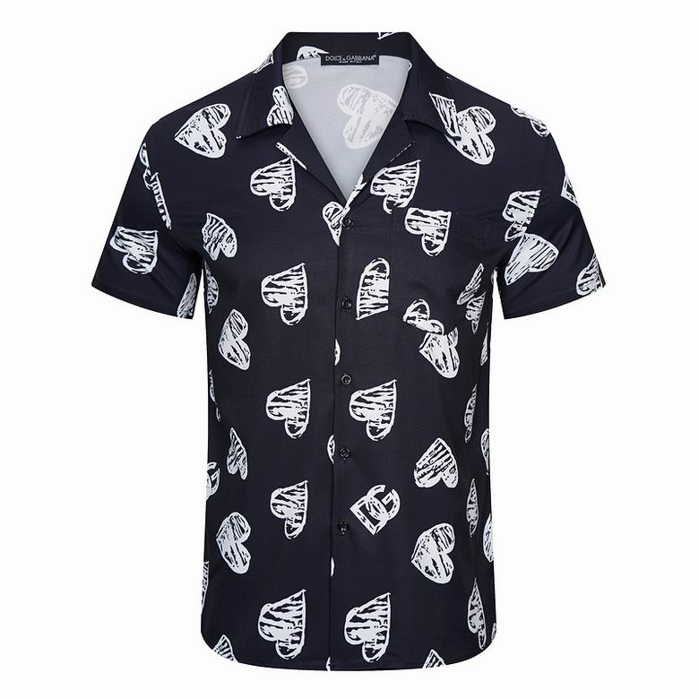 D*G Black Short Sleeve Shirt #6 | Men's Streetwear