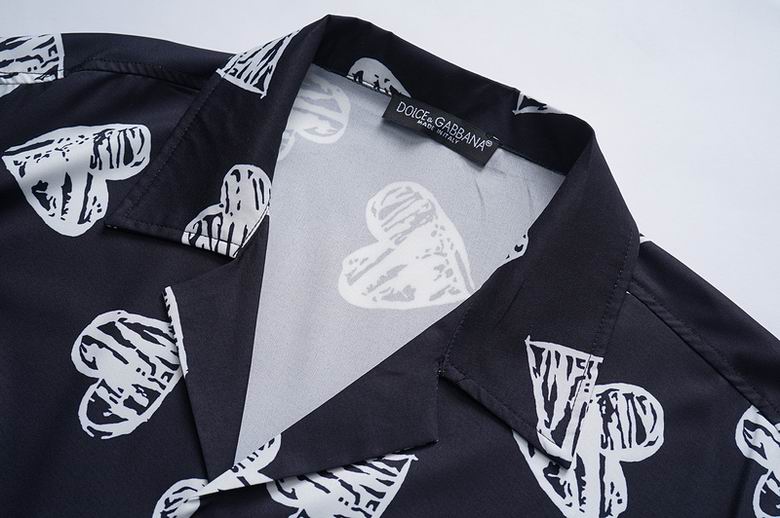 D*G Black Short Sleeve Shirt #6 | Men's Streetwear