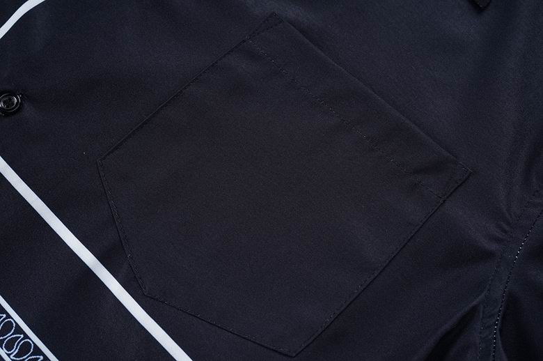 Black Bandana Short Sleeve Shirt | Men's Streetwear