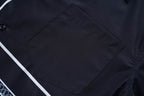 Black Bandana Short Sleeve Shirt | Men's Streetwear
