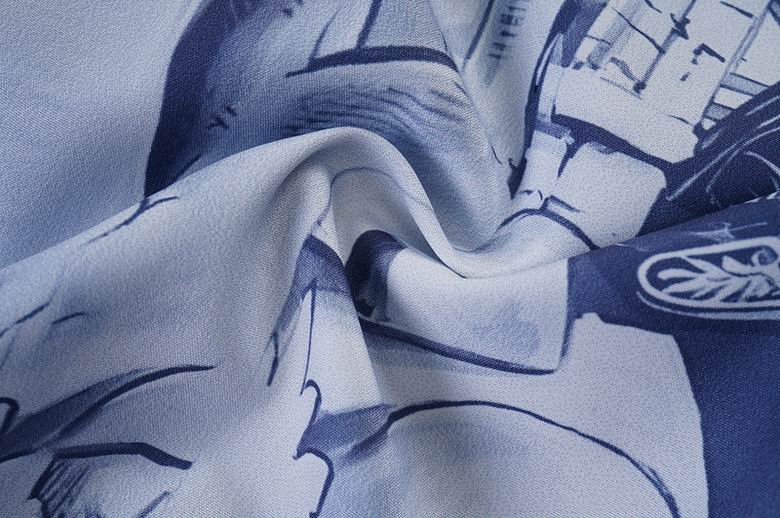 Blue Short Sleeve Shirt #9 | Men's Streetwear