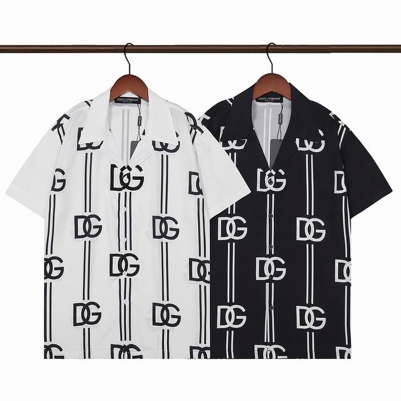 D*G Black Short Sleeve Shirt #12 | Men's Streetwear
