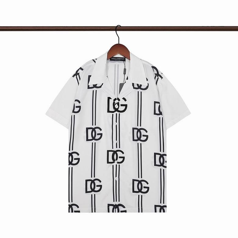 D*G Black Short Sleeve Shirt #12 | Men's Streetwear
