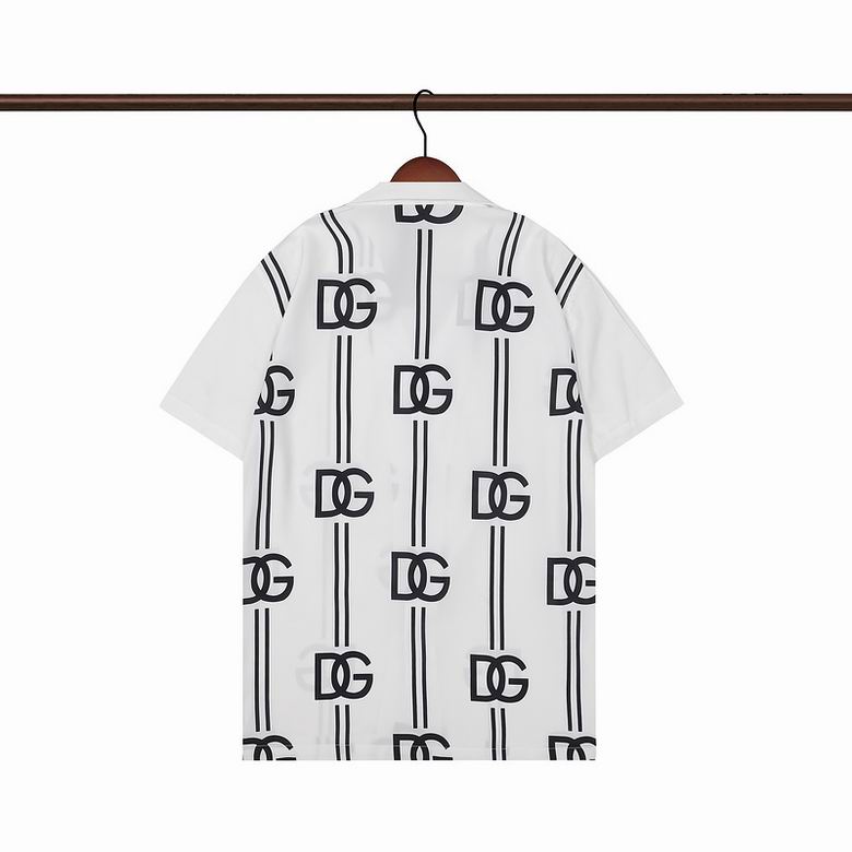 D*G Black Short Sleeve Shirt #12 | Men's Streetwear