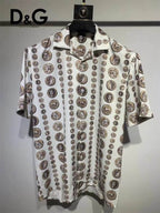 White Short Sleeve Shirt #13 | Men's Streetwear