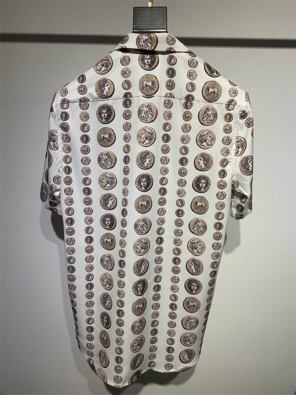 D*G White Short Sleeve Shirt #13 | Men's Streetwear