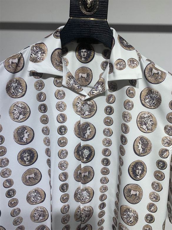 White Short Sleeve Shirt #13 | Men's Streetwear
