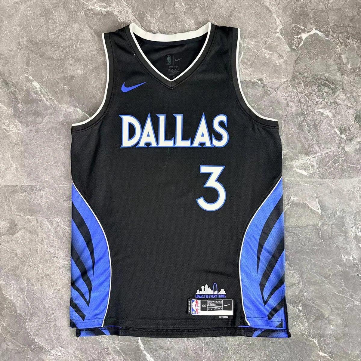 Anthony Davis No.3 Dallas Mavericks City Edition Jersey 2025-26 NBA Authentic Swingman Jersey Dallas Mavericks - View 2