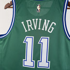 Kyrie Irving No.11 Dallas Mavericks Throwback Green Jersey 2025-26 NBA Authentic Swingman Jersey - View 2