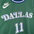 Kyrie Irving No.11 Dallas Mavericks Throwback Green Jersey 2025-26 NBA Authentic Swingman Jersey - View 5