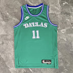 Kyrie Irving No.11 Dallas Mavericks Throwback Green Jersey 2025-26 NBA Authentic Swingman Jersey - View 8