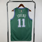 Kyrie Irving No.11 Dallas Mavericks Throwback Green Jersey 2025-26 NBA Authentic Swingman Jersey - View 9