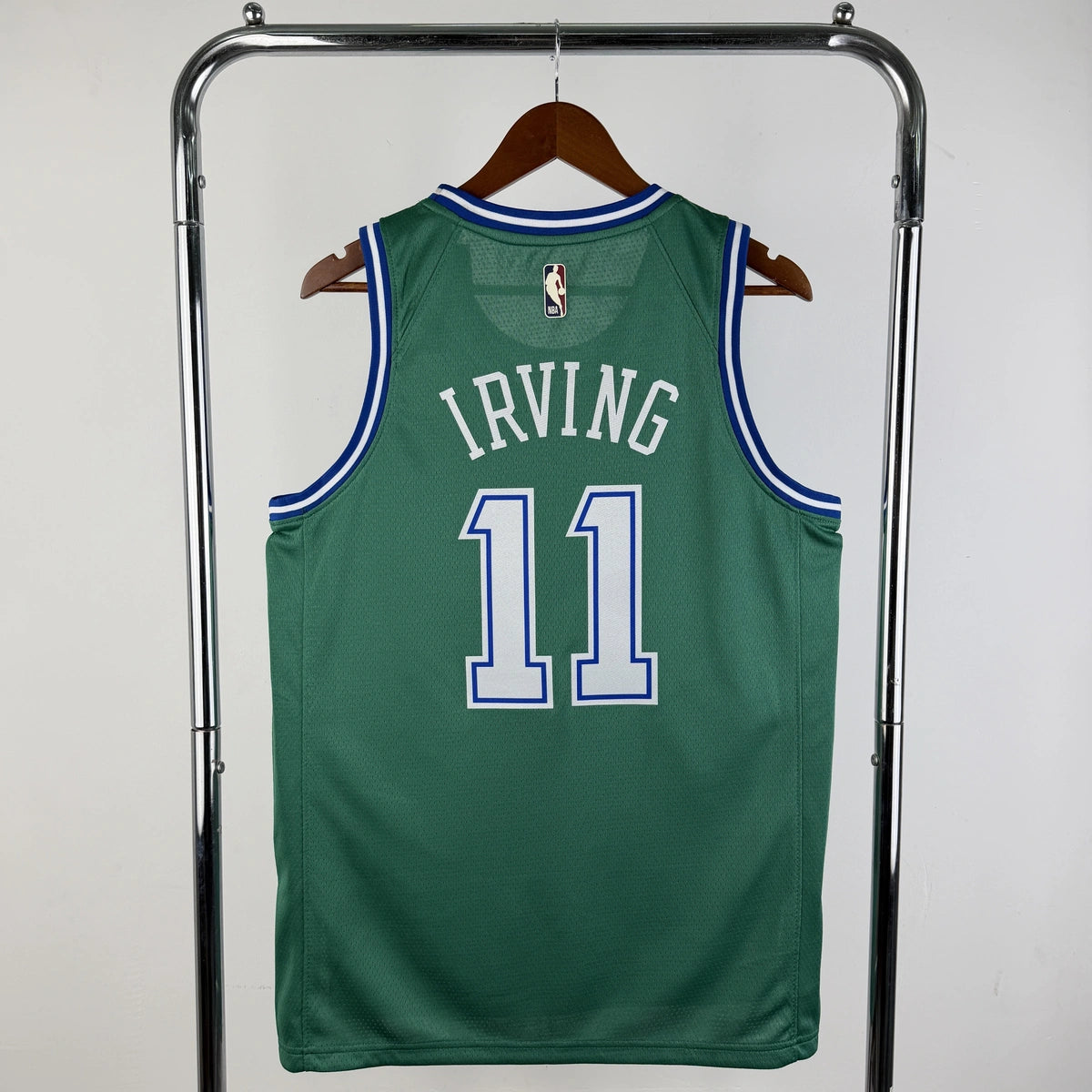 Kyrie Irving No.11 Dallas Mavericks Throwback Green Jersey 2025-26 NBA Authentic Swingman Jersey - View 9