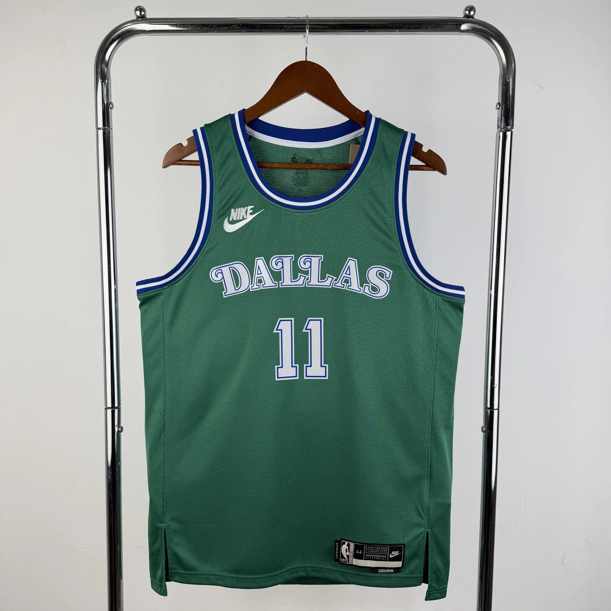 Kyrie Irving No.11 Dallas Mavericks Throwback Green Jersey 2025-26 NBA Authentic Swingman Jersey - View 10