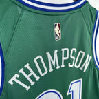Klay Thompson No.31 Dallas Mavericks Throwback Green Jersey 2025-26 NBA Authentic Swingman Jersey - View 5