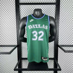 Cooper Flagg No.32 Dallas Mavericks Throwback Green Jersey 2025-26 NBA Authentic Swingman Jersey - View 2