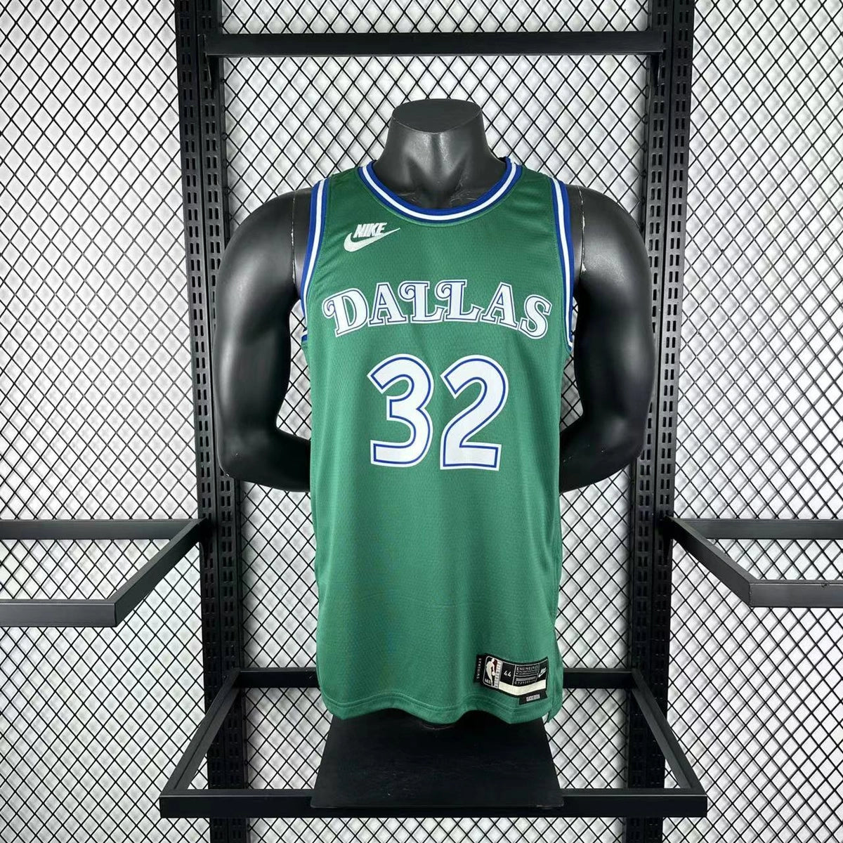 Cooper Flagg No.32 Dallas Mavericks Throwback Green Jersey 2025-26 NBA Authentic Swingman Jersey - View 2