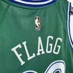 Cooper Flagg No.32 Dallas Mavericks Throwback Green Jersey 2025-26 NBA Authentic Swingman Jersey - View 7