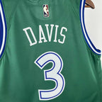 Anthony Davis No.3 Dallas Mavericks Throwback Green Jersey 2025-26 NBA Authentic Swingman Jersey - View 5