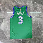 Anthony Davis No.3 Dallas Mavericks Throwback Green Jersey 2025-26 NBA Authentic Swingman Jersey - View 8
