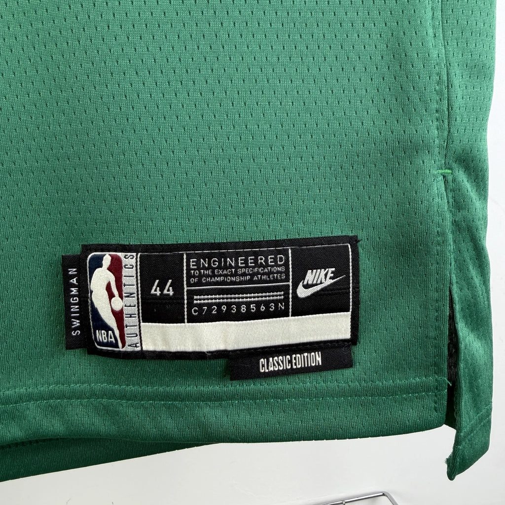 Luka Doncic No.77 Dallas Mavericks Throwback Green Jersey 2025-26 NBA Authentic Swingman Jersey - View 5