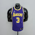 Davis Lakers #3 Jordan Jersey 2021 - View 002