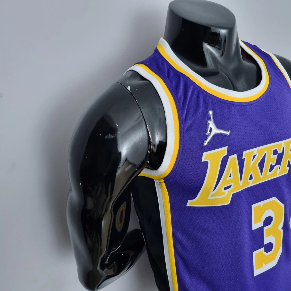 Davis Lakers #3 Jordan Jersey 2021 - View 005