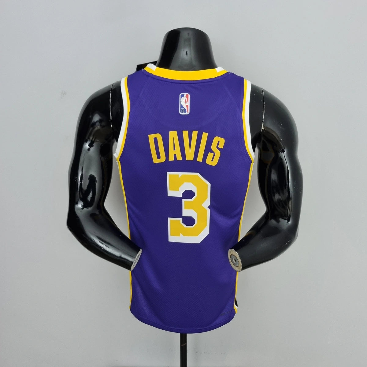 Davis Lakers #3 Jordan Jersey 2021 - View 006