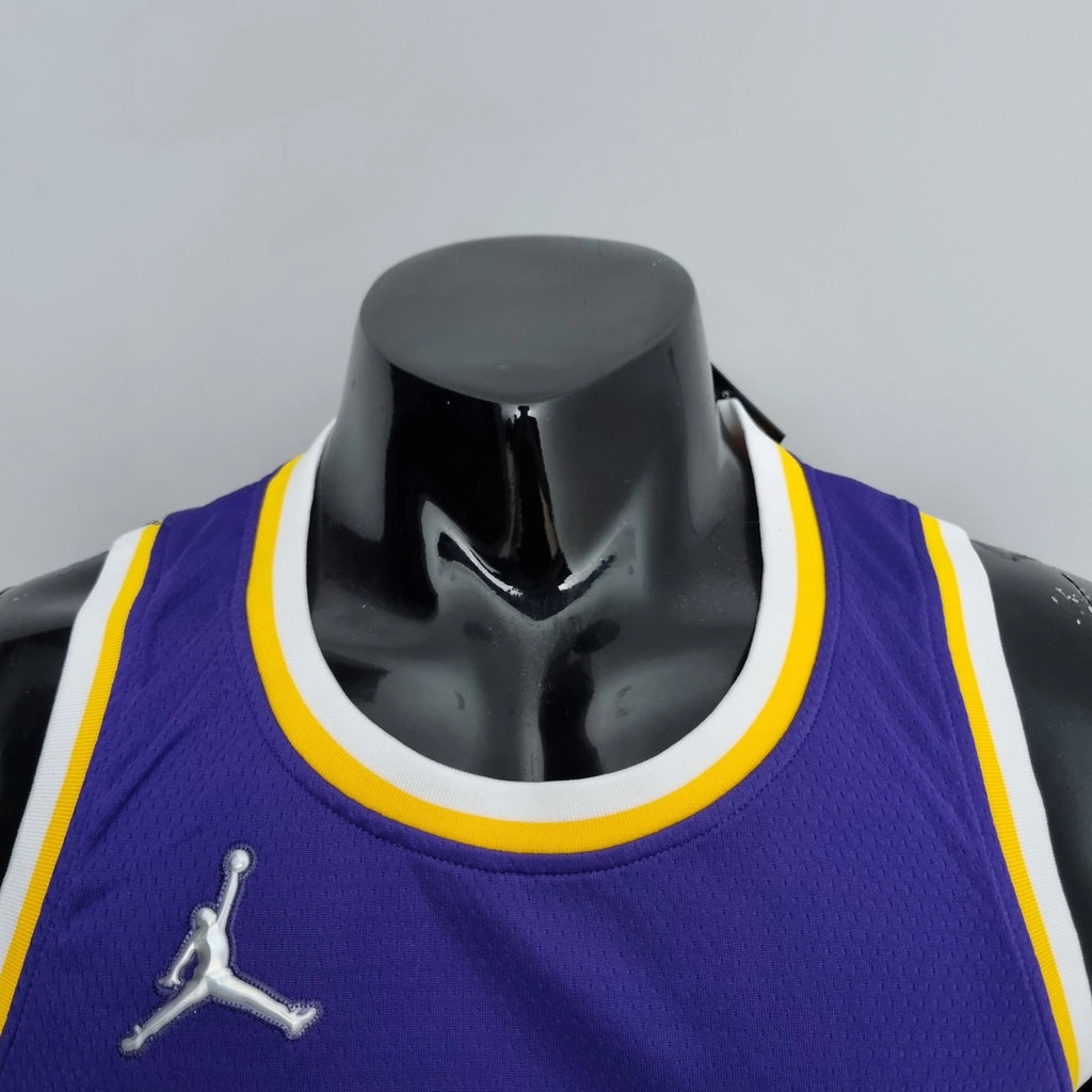 Davis Lakers #3 Jordan Jersey 2021 - View 007