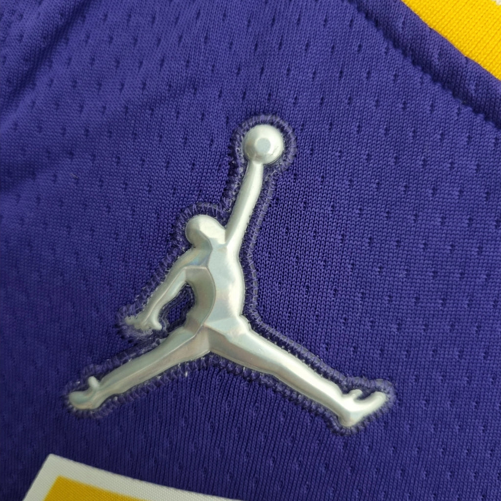 Davis Lakers #3 Jordan Jersey 2021 - View 008