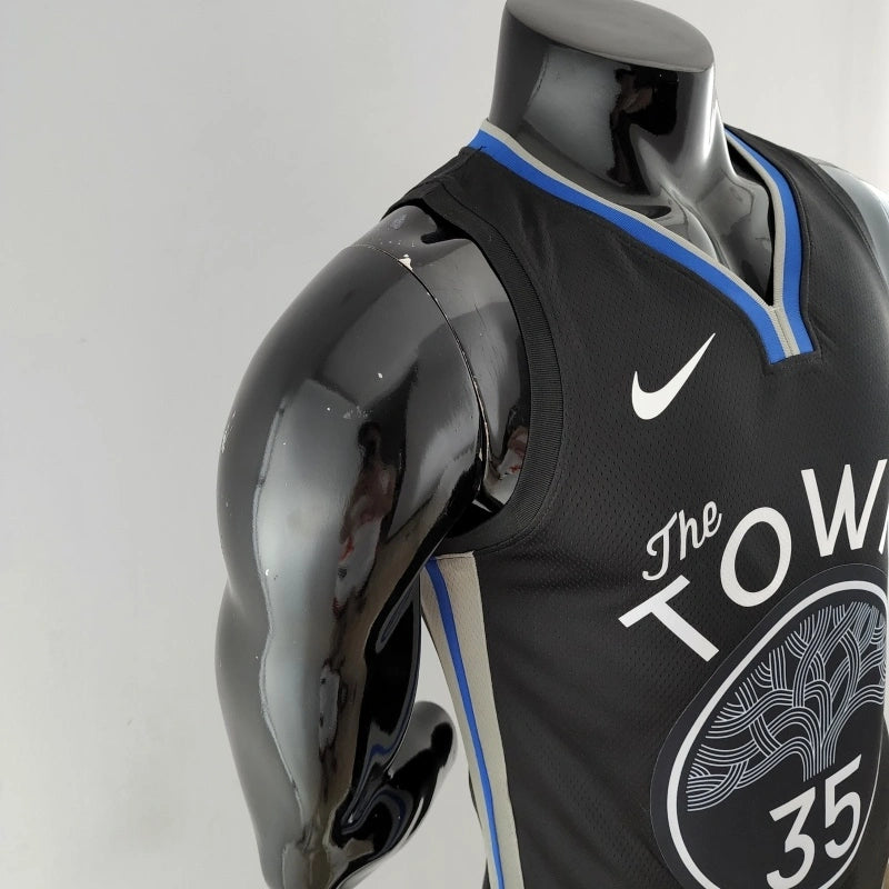 Durant Warriors #35 City Edition Jersey 2020 - View 006