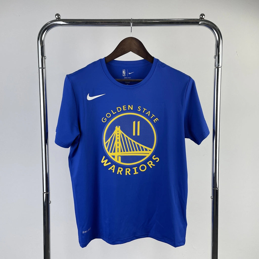 Golden State Warriors #11 Blue Jersey - View 001