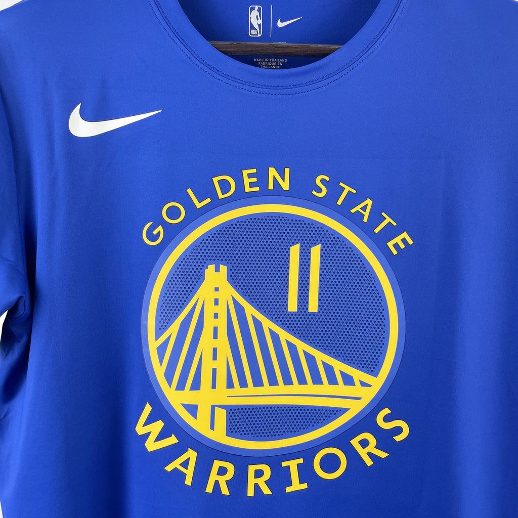 Golden State Warriors #11 Blue Jersey - View 004