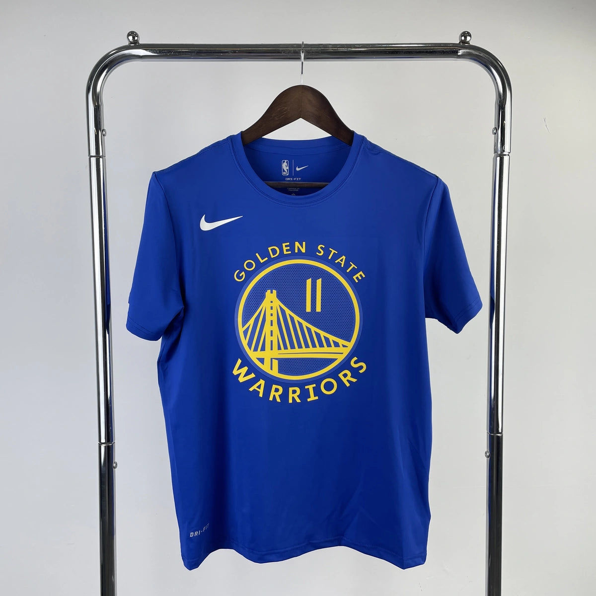 Golden State Warriors #11 Blue Jersey - View 006