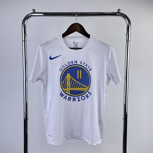 Golden State Warriors #11 White Jersey - View 001