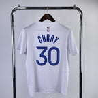 Golden State Warriors #30 White Jersey - View 005