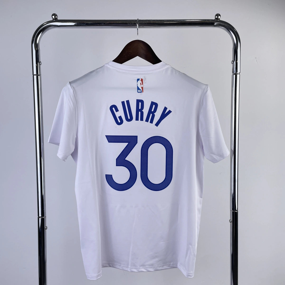 Golden State Warriors #30 White Jersey - View 005