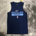 Grizzlies Front Full View in NavyBlue — Flatlay