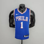 Harden 76ers #1 V-Neck Jersey - View 001