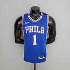 Harden 76ers #1 V-Neck Jersey - View 002