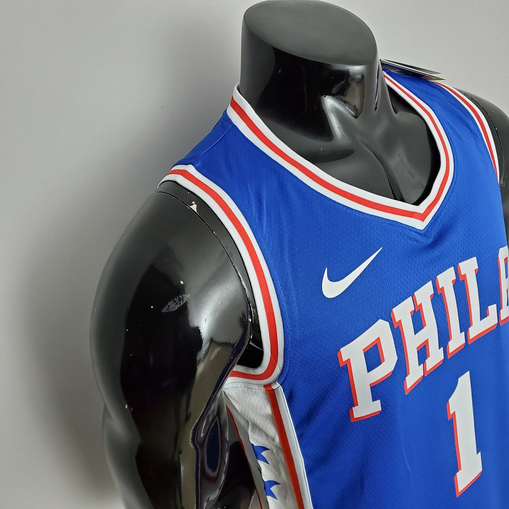 Harden 76ers #1 V-Neck Jersey - View 003